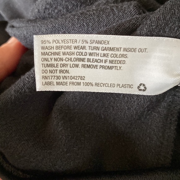 More Than Magic Black Velour Hoodie Jacket Sequin Stripe Girls Medium 7/8 - Picture 5 of 5